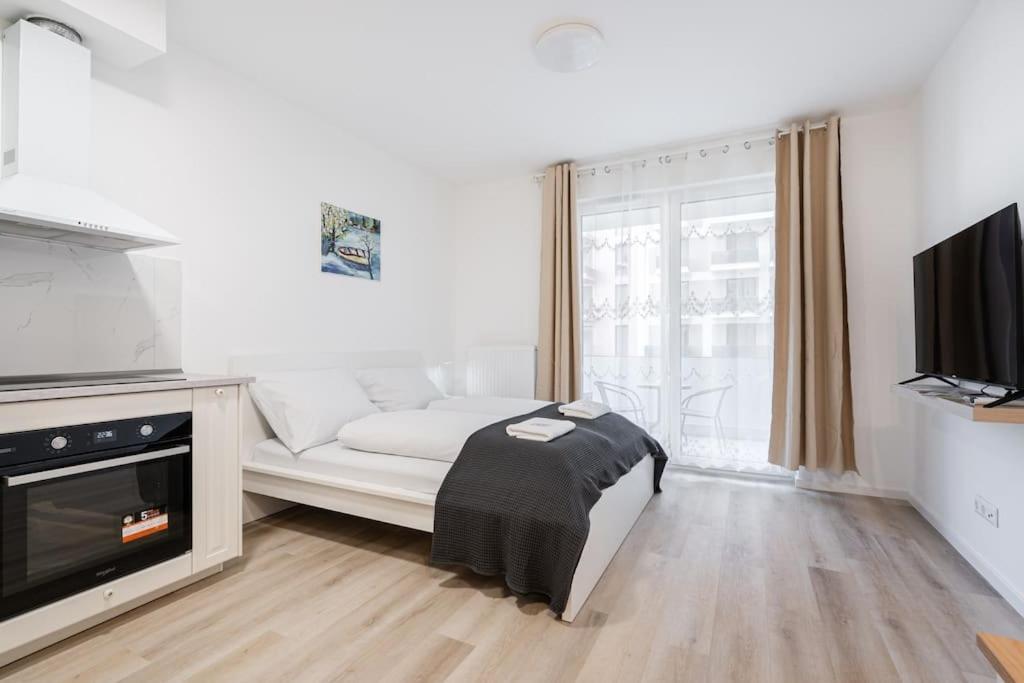Oaks Studio With Balcony 布达佩斯 外观 照片